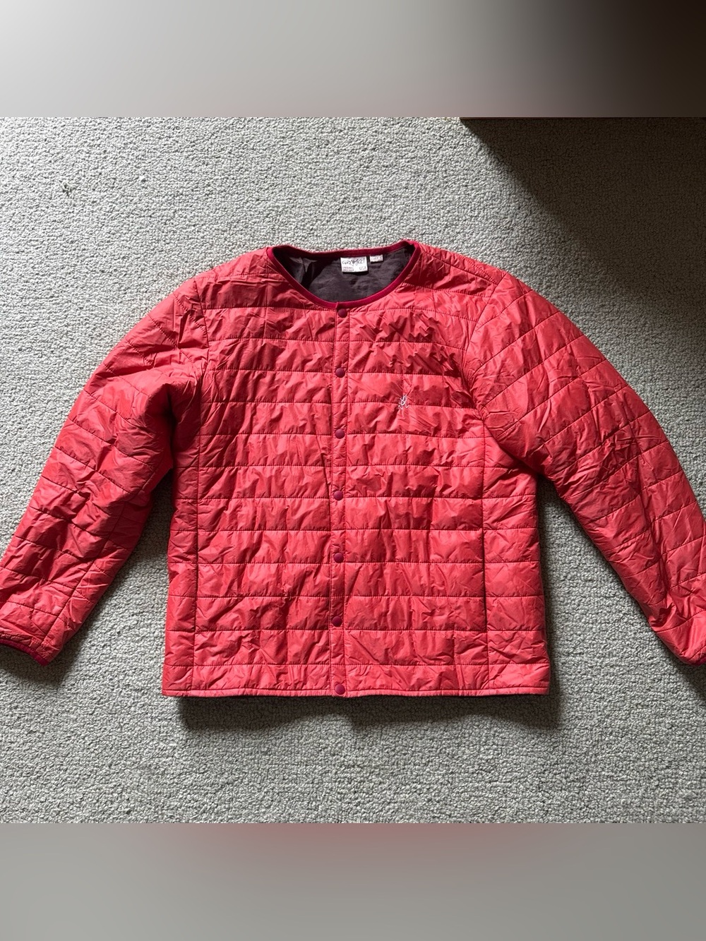 Orange Gramicci Puffer Jacket